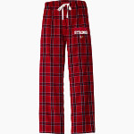 Eleva-Strum Cardinals <span class="pdp-name-mascot">Eleva-Strum Cardinals</span> District Women's Flannel Plaid Pant Front Thumbnail