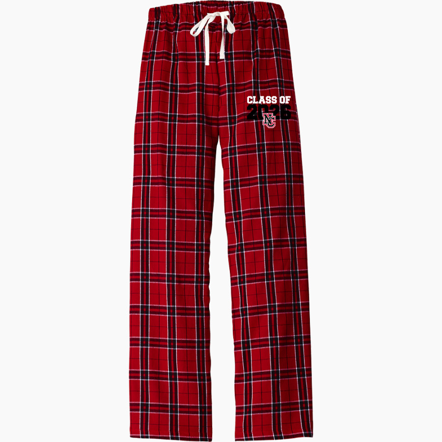 North Central Panthers District Women's Flannel Plaid Pant