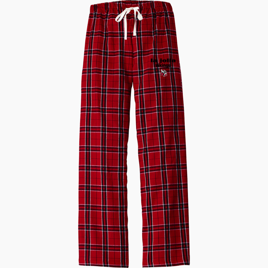 La Jolla Vikings District Women's Flannel Plaid Pant