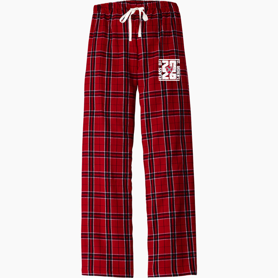 ST. ANDREW'S SCHOOL SAINTS District Women's Flannel Plaid Pant