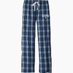KINGS COUNTY TENNIS LEAGUE KINGS COUNTY <span class="pdp-name-mascot">KINGS COUNTY TENNIS LEAGUE</span> District Women's Flannel Plaid Pant Front Thumbnail