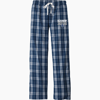 District Women's Flannel Plaid Pant