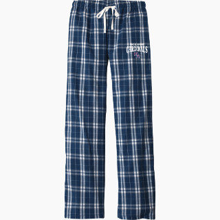 District Women's Flannel Plaid Pant
