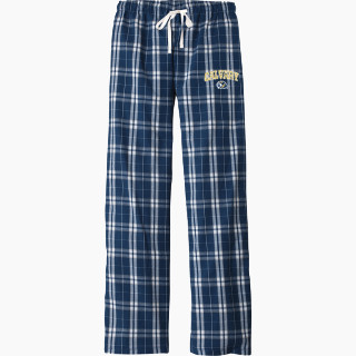 District Women's Flannel Plaid Pant