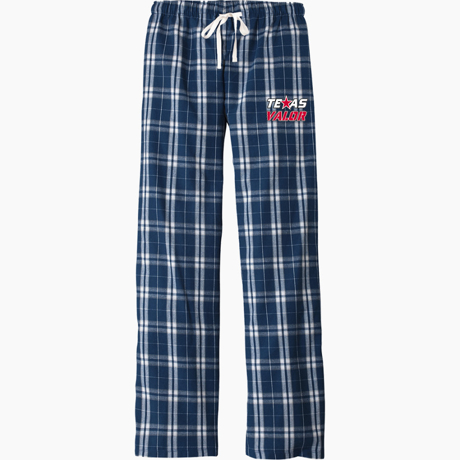 Texas Valor Online Store <span class="pdp-name-mascot">Texas Valor</span> District Women's Flannel Plaid Pant