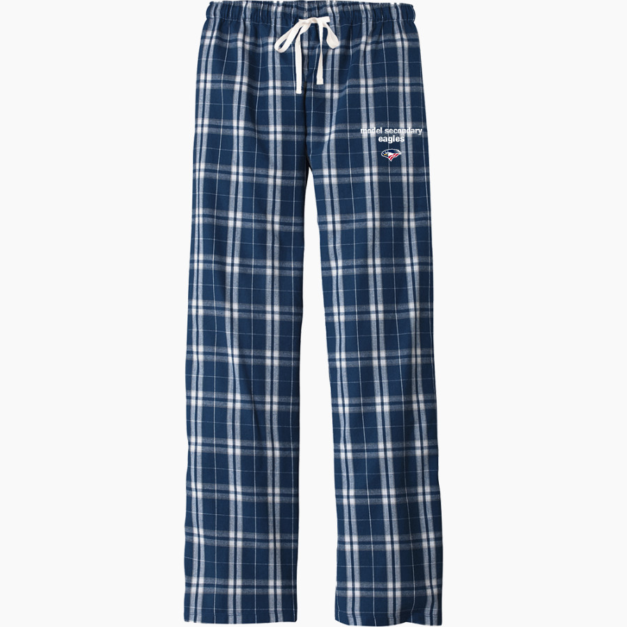 Model Secondary School for the Deaf Eagles <span class="pdp-name-mascot">Laurent Clerc Eagles</span> District Women's Flannel Plaid Pant