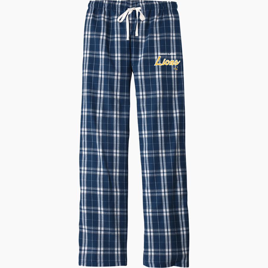 Founders Classical Lions <span class="pdp-name-mascot">Founders Classical Lions</span> District Women's Flannel Plaid Pant