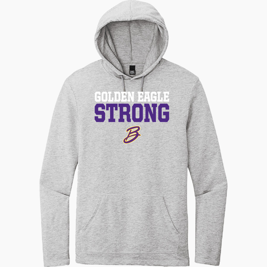 BELLBROOK GOLDEN EAGLES The Official Online Store District Men's Featherweight French Terry Hoodie