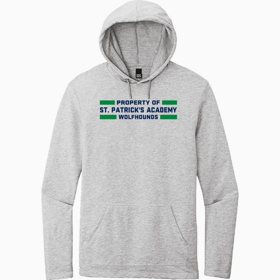 St. Patrick's Academy Wolfhounds <span class="pdp-name-mascot">Great Falls Central Catholic H S Mustangs</span> District Men's Featherweight French Terry Hoodie