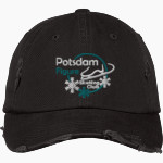 POTSDAM FIGURE SKATING CLUB POTSDAM FIGURE SKATI <span class="pdp-name-mascot">POTSDAM FIGURE SKATING CLUB</span> District Distressed Cap Front Thumbnail