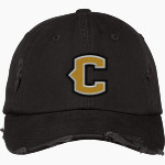 CLINTON HIGH SCHOOL YELLOWJACKETS <span class="pdp-name-mascot">CLINTON YELLOWJACKETS</span> District Distressed Cap Front Thumbnail