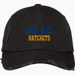 BAD AXE HIGH SCHOOL HATCHETS <span class="pdp-name-mascot">BAD AXE HATCHETS</span> District Distressed Cap Front Thumbnail