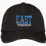 EAST HIGH SCHOOL THUNDERBIRDS <span class="pdp-name-mascot">EAST THUNDERBIRDS</span> District Distressed Cap Front Thumbnail