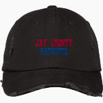 JAY COUNTY HIGH SCHOOL PATRIOTS District Distressed Cap Front Thumbnail