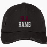 SOUTHWEST LEADERSHIP ACADEMY RAMS District Distressed Cap Front Thumbnail