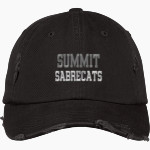 Summit Sabrecats <span class="pdp-name-mascot">Summit School Sabrecats</span> District Distressed Cap Front Thumbnail