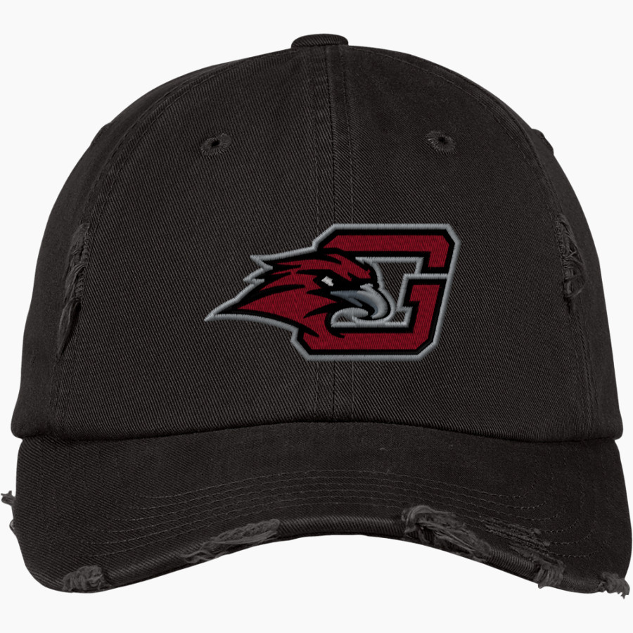 Goshen RedHawks District Distressed Cap