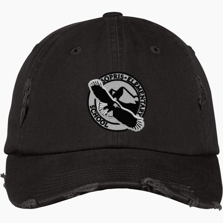 Sopris Elementary Eagles District Distressed Cap