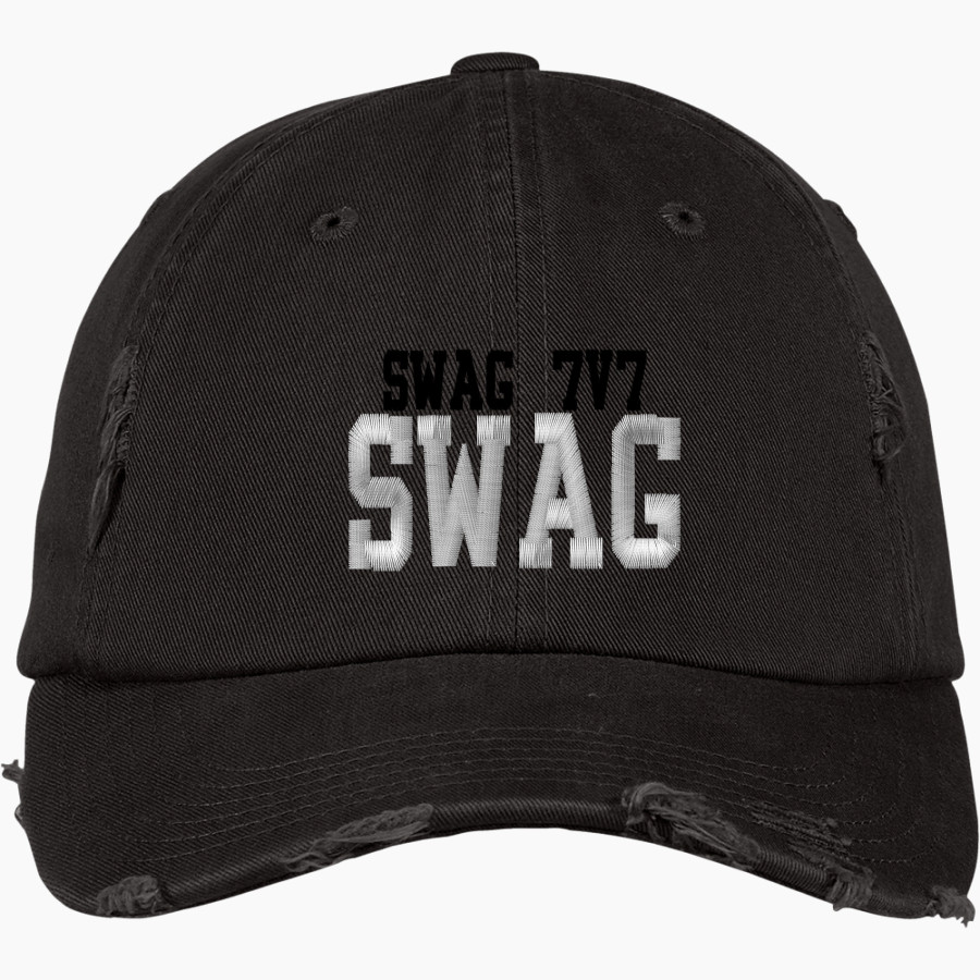 Swag 7v7 Swag <span class="pdp-name-mascot">Swag 7v7 Swag</span> District Distressed Cap