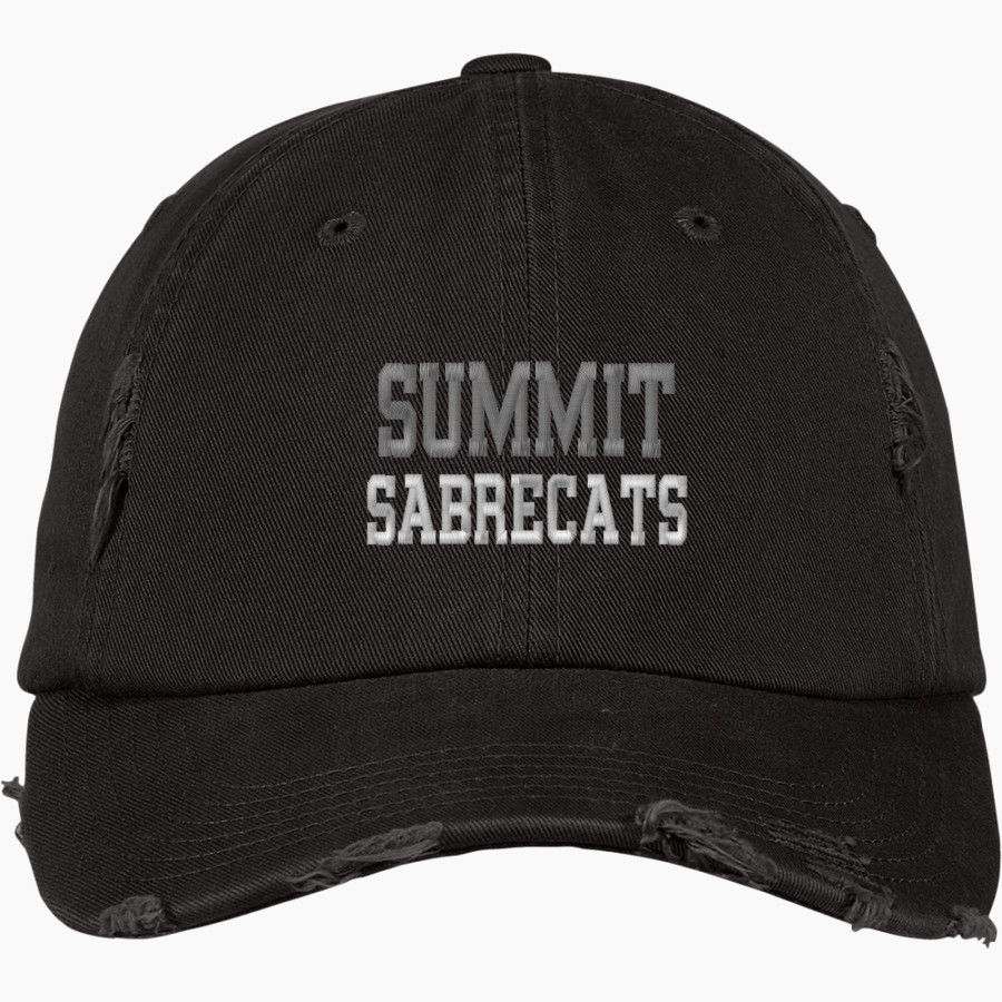 Summit Sabrecats <span class="pdp-name-mascot">Summit School Sabrecats</span> District Distressed Cap