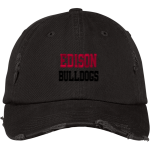 Edison Bulldogs <span class="pdp-name-mascot">Edison Elementary School Bulldogs</span> District Distressed Cap Front Thumbnail