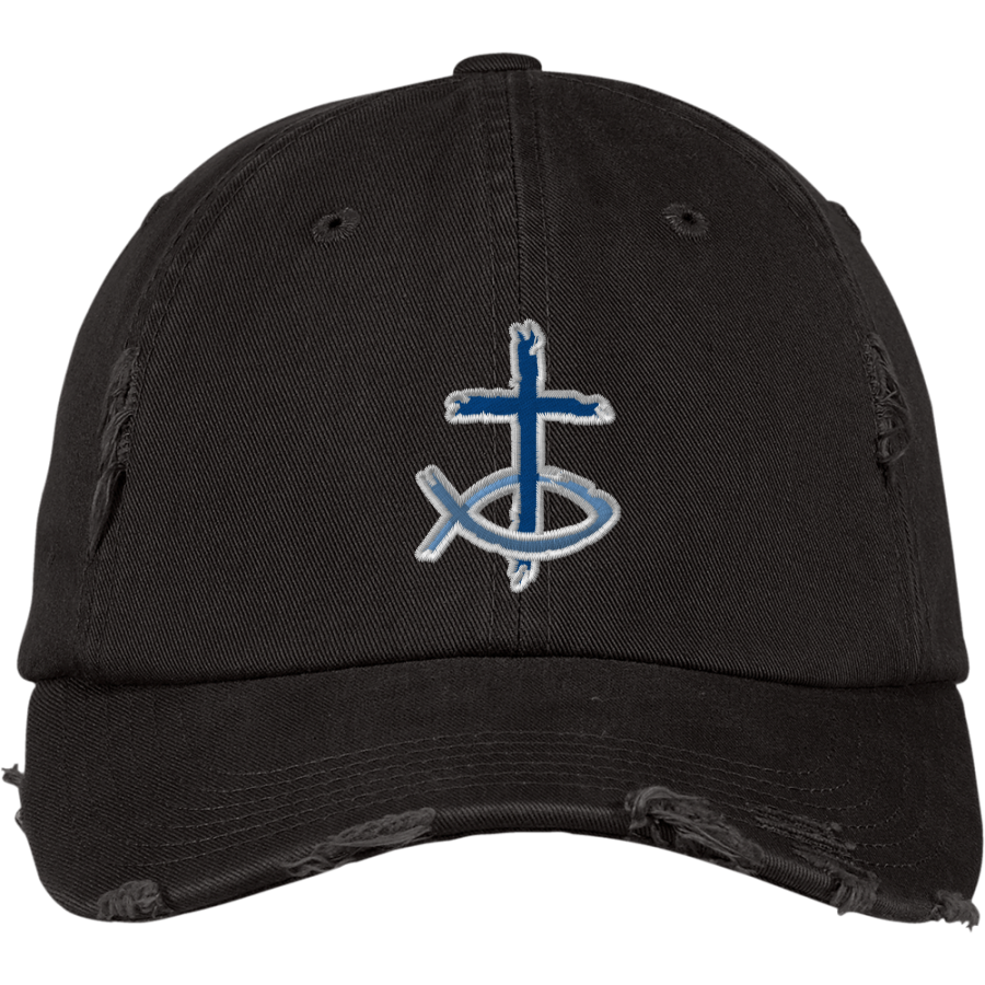 St. Mary Queen of Angels St. Mary <span class="pdp-name-mascot">St. Mary Queen of Angels</span> District Distressed Cap