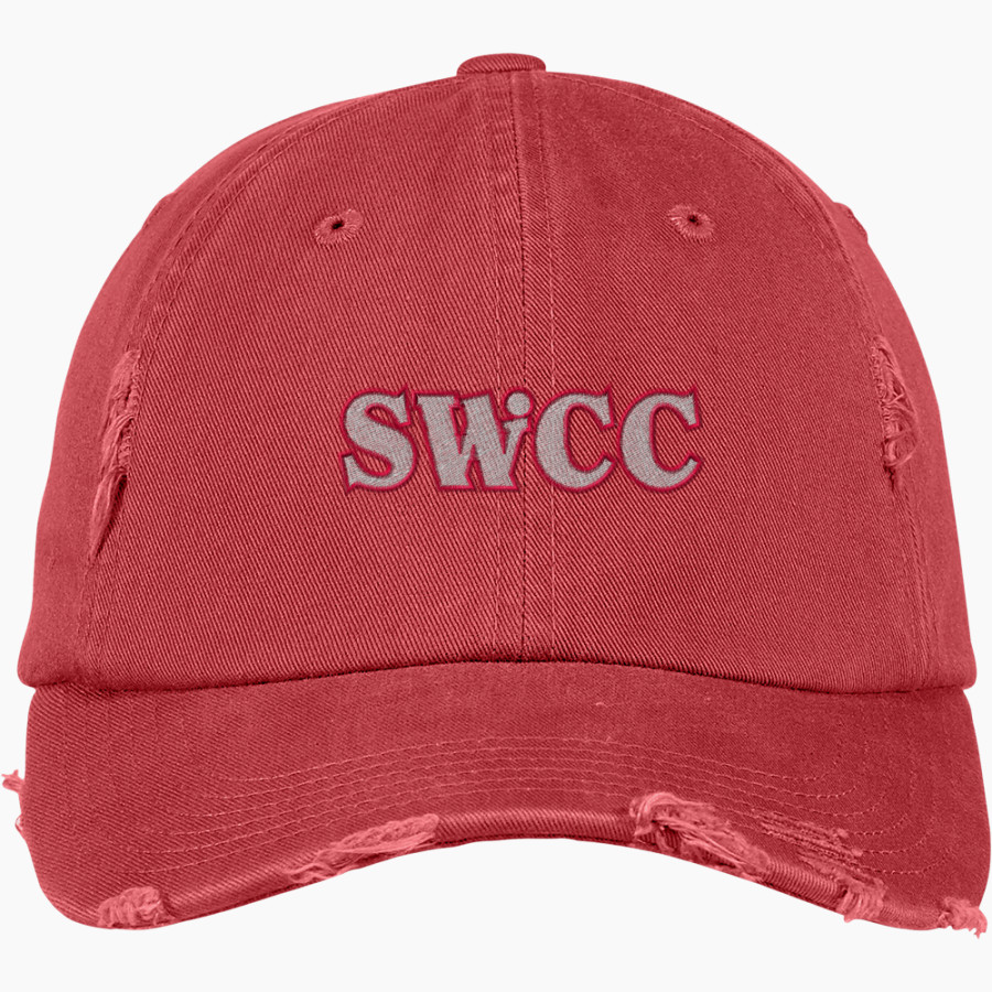 Southwestern Spartans <span class="pdp-name-mascot">Southwestern Spartans</span> District Distressed Cap