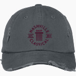 Nashville Classical Charter School District Distressed Cap Front Thumbnail