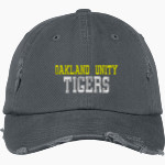 Oakland Unity Tigers <span class="pdp-name-mascot">Oakland Unity Middle School Tigers</span> District Distressed Cap Front Thumbnail