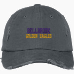 BELLBROOK GOLDEN EAGLES The Official Online Store <span class="pdp-name-mascot">BELLBROOK GOLDEN EAGLES</span> District Distressed Cap Front Thumbnail
