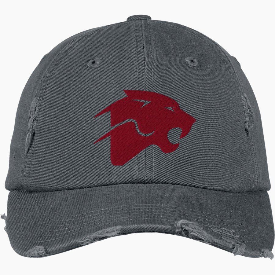 PACT Charter School Official Online Store <span class="pdp-name-mascot">Pact Charter Panthers</span> District Distressed Cap