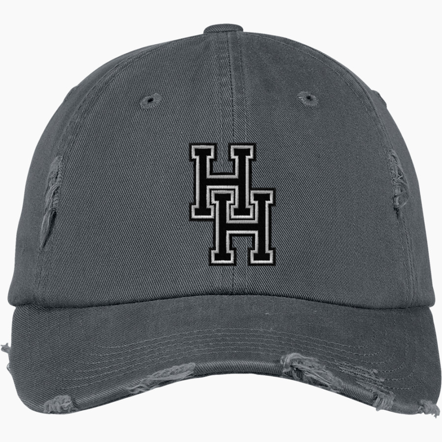 HIGHLAND HIGH SCHOOL RAMS <span class="pdp-name-mascot">HIGHLAND RAMS</span> District Distressed Cap