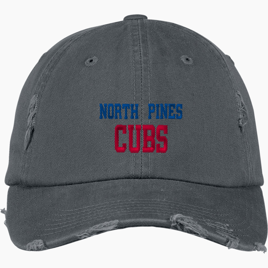 NORTH PINES CUBS District Distressed Cap