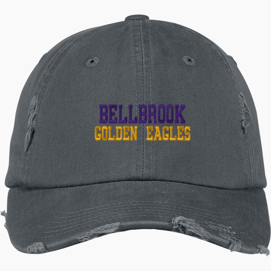 BELLBROOK GOLDEN EAGLES The Official Online Store <span class="pdp-name-mascot">BELLBROOK GOLDEN EAGLES</span> District Distressed Cap