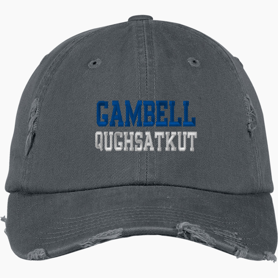 Gambell Qughsatkut District Distressed Cap