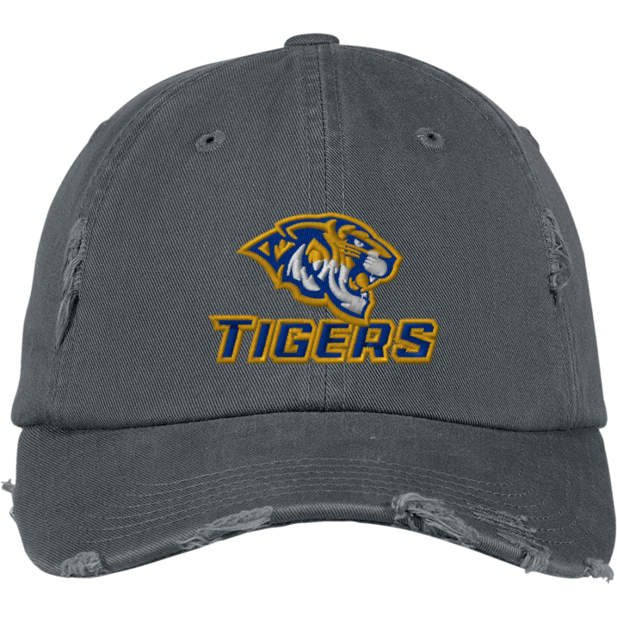 Central Christian Tigers <span class="pdp-name-mascot">Central Christian College Tigers</span> District Distressed Cap