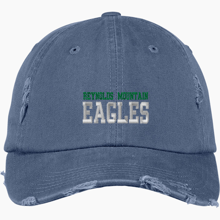 Reynolds Mountain Eagles District Distressed Cap