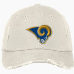 CUBA HIGH SCHOOL RAMS <span class="pdp-name-mascot">CUBA RAMS</span> District Distressed Cap Front Thumbnail
