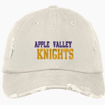 Apple Valley Knights District Distressed Cap Front Thumbnail