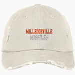 Milledgeville Missiles <span class="pdp-name-mascot">Milledgeville High School Missiles</span> District Distressed Cap Front Thumbnail