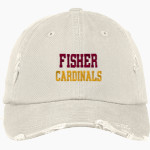 Fisher Cardinals <span class="pdp-name-mascot">Fisher Cardinals</span> District Distressed Cap Front Thumbnail