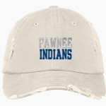 Pawnee Indians District Distressed Cap Front Thumbnail