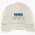 ROBINSON HIGH SCHOOL ROCKETS <span class="pdp-name-mascot">ROBINSON ROCKETS</span> District Distressed Cap Front Thumbnail