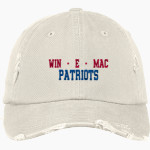 WIN-E-MAC HIGH SCHOOL PATRIOTS <span class="pdp-name-mascot">WIN - E - MAC PATRIOTS</span> District Distressed Cap Front Thumbnail