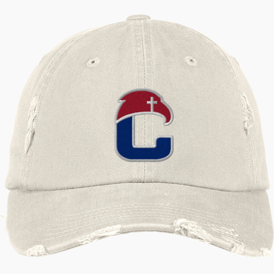 Crosshill Eagles District Distressed Cap