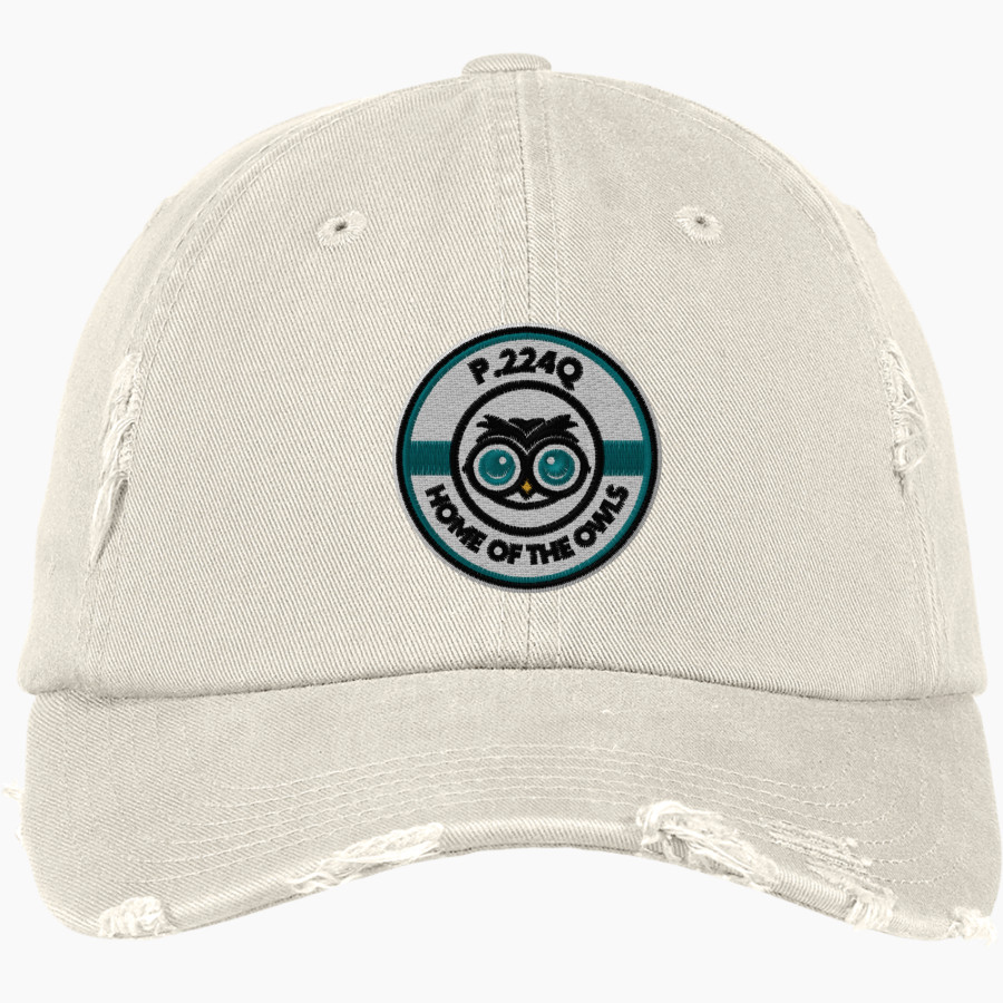 P224Q Online Apparel Store <span class="pdp-name-mascot">P224Q</span> District Distressed Cap