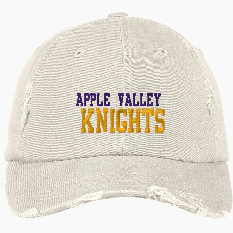 Apple Valley Knights District Distressed Cap