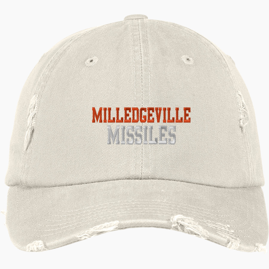 Milledgeville Missiles <span class="pdp-name-mascot">Milledgeville High School Missiles</span> District Distressed Cap