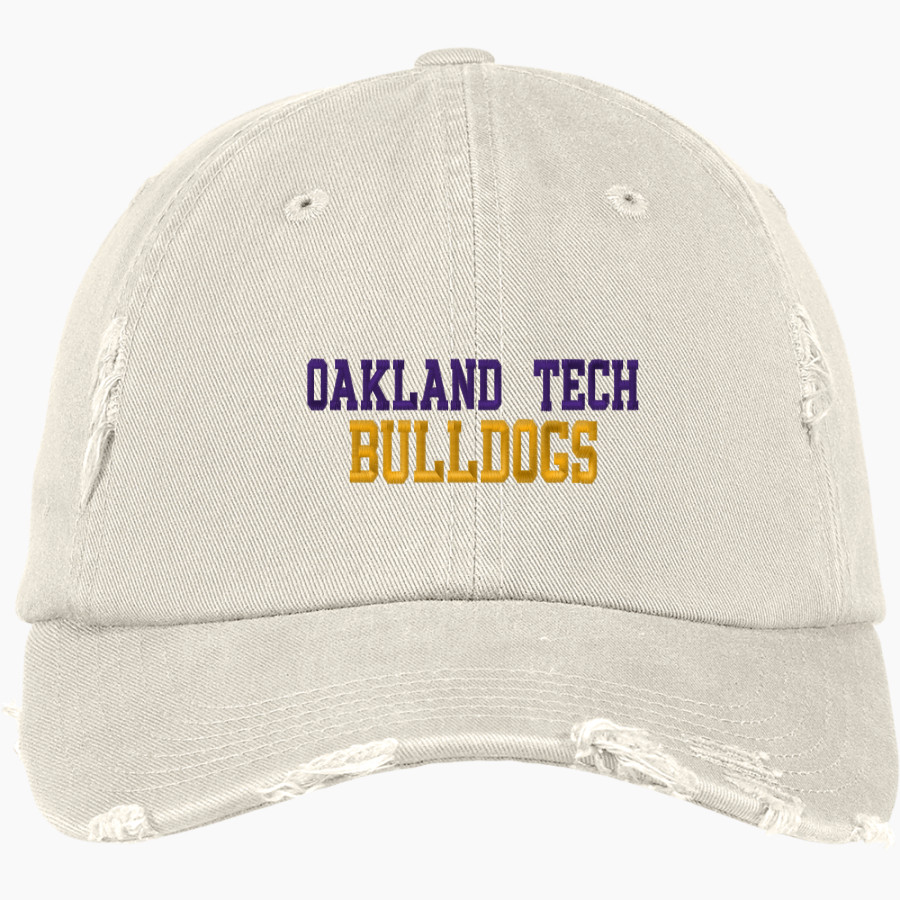 OAKLAND TECHNICAL HIGH SCHOOL BULLDOGS <span class="pdp-name-mascot">OAKLAND BULLDOGS</span> District Distressed Cap