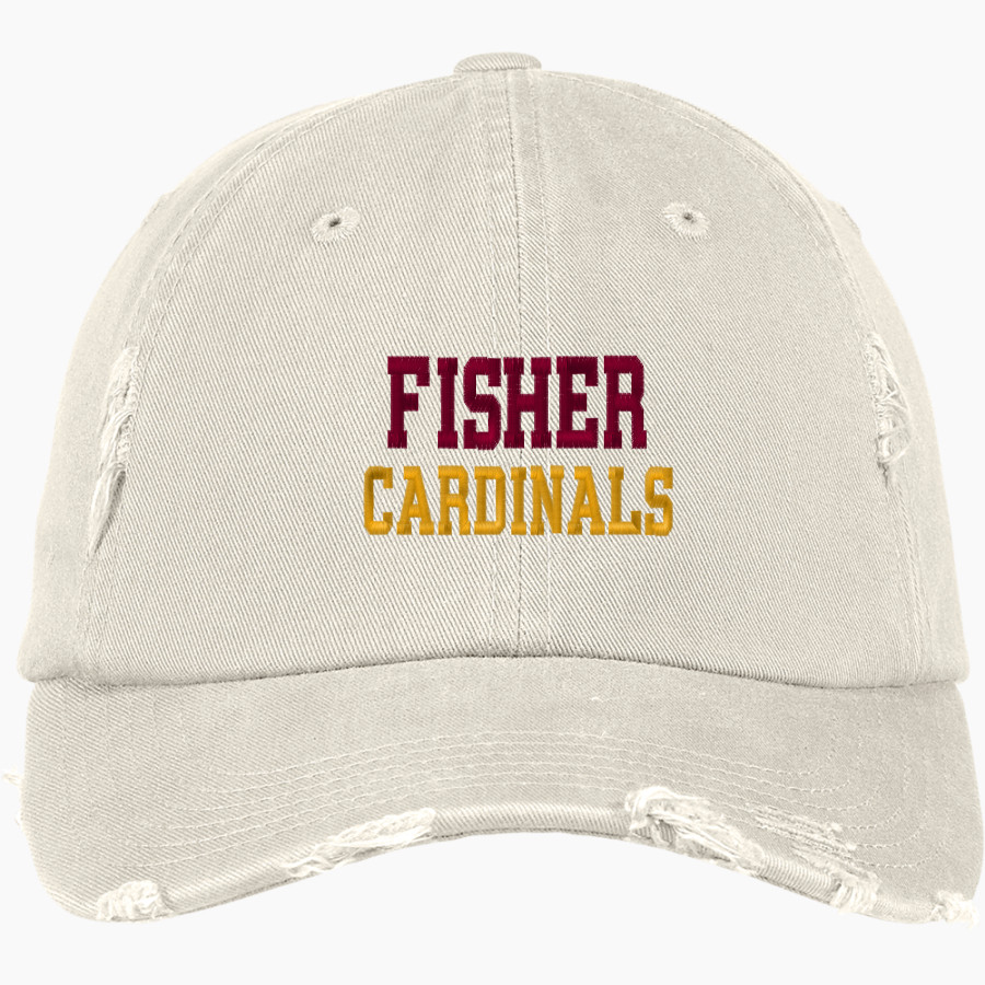 Fisher Cardinals <span class="pdp-name-mascot">Fisher Cardinals</span> District Distressed Cap